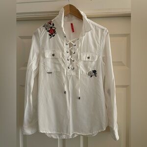 Alp n’ Rock “Amelie” Lace Up Shirt